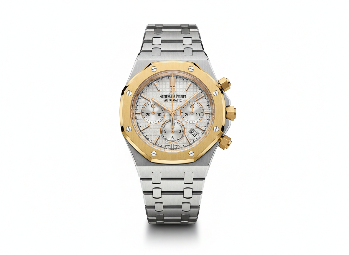 AP | Chronograph | Dual Tone/White | Replica