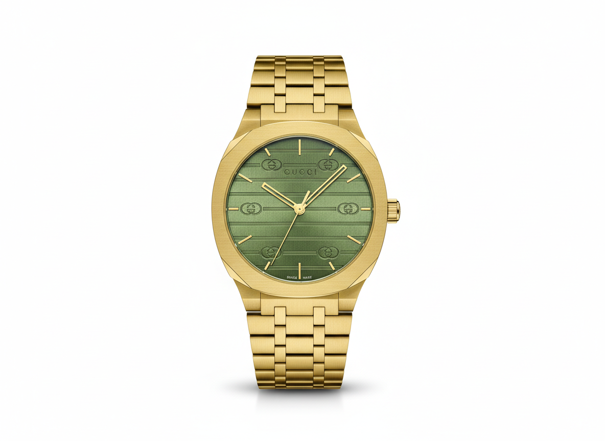Gucci | 25H | Gold/Green