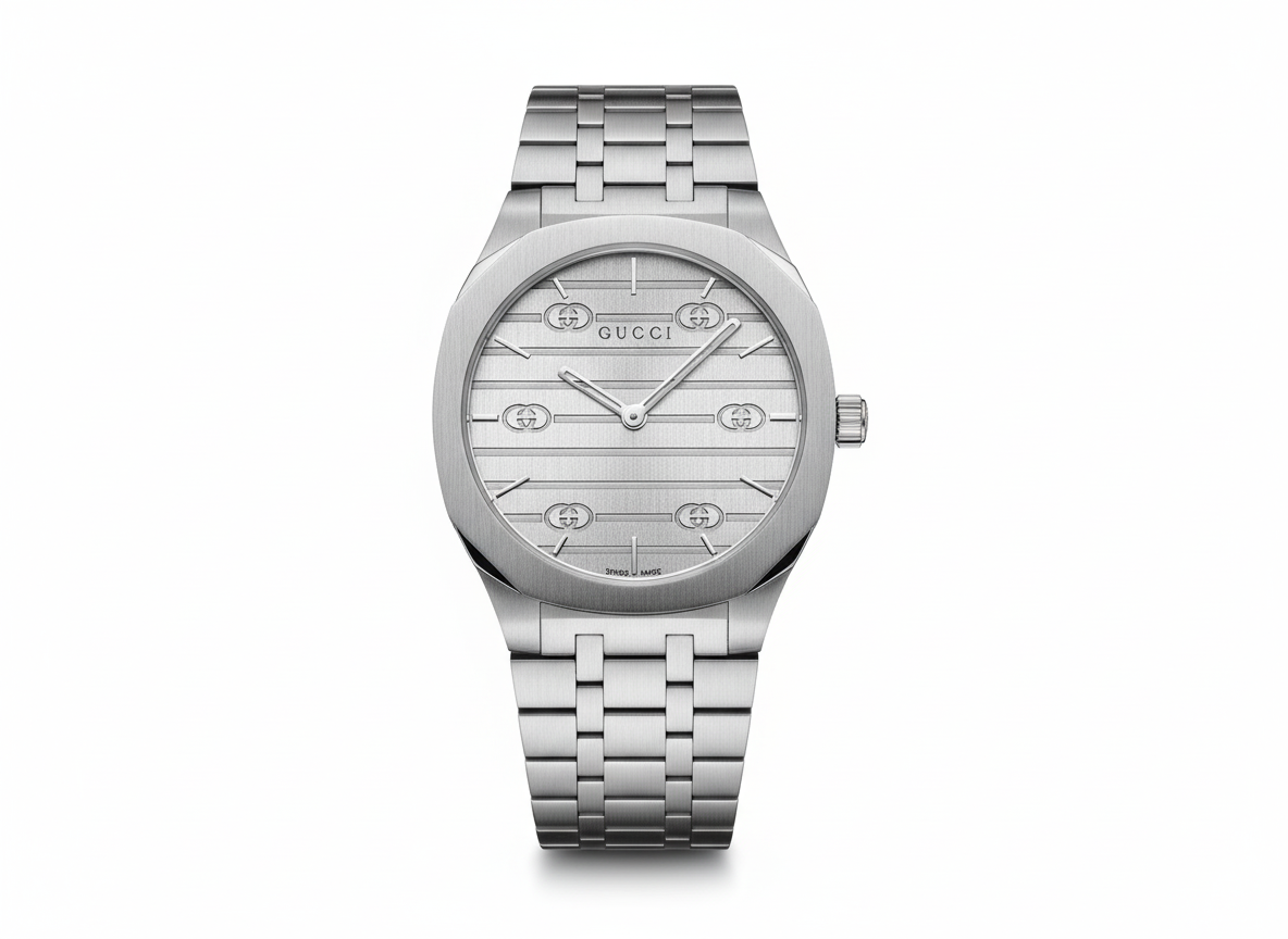 Gucci | 25H | Silver/Silver