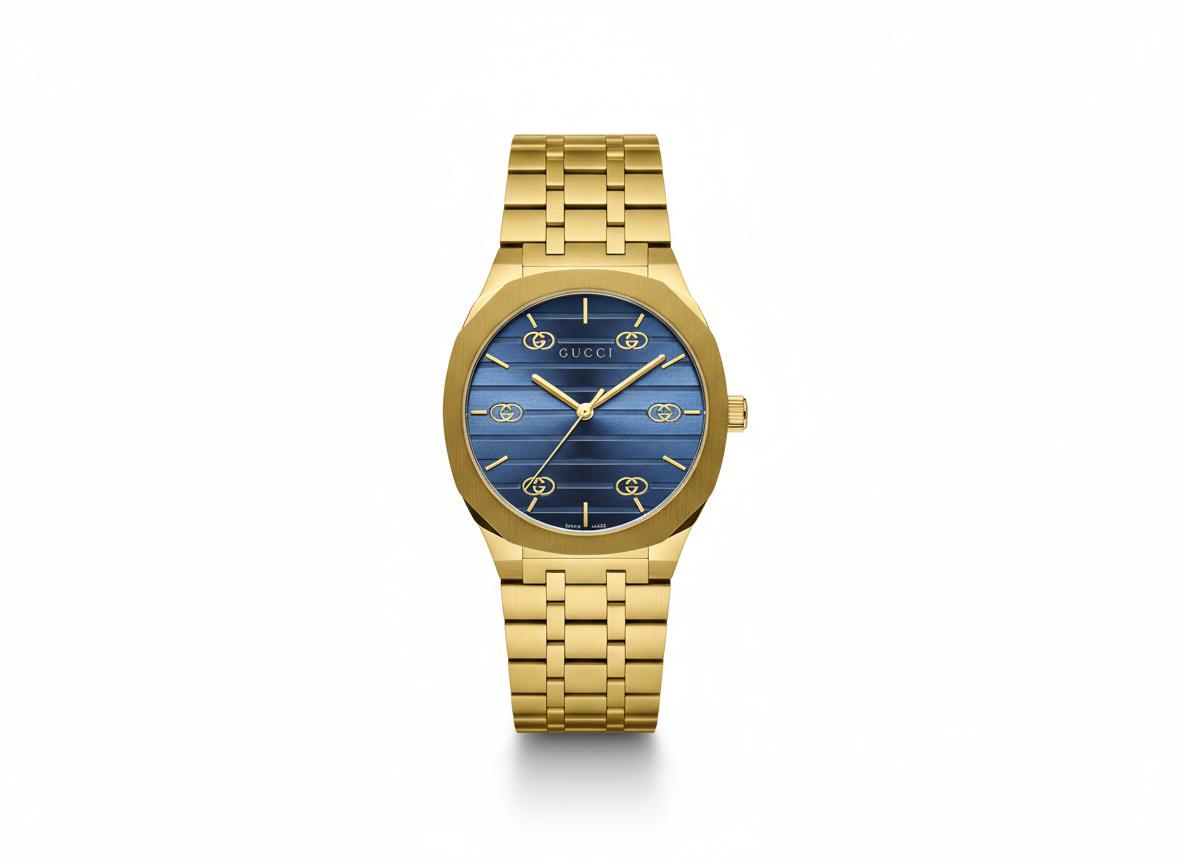 Gucci | 25H | Gold/Blue