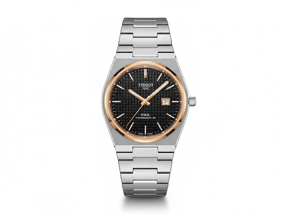 Tissot | PRX Powermatic | Rose Gold/Black | Replica