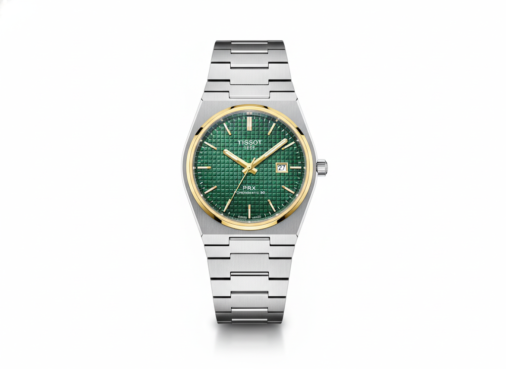 Tissot | PRX Powermatic | Gold/Green | Replica