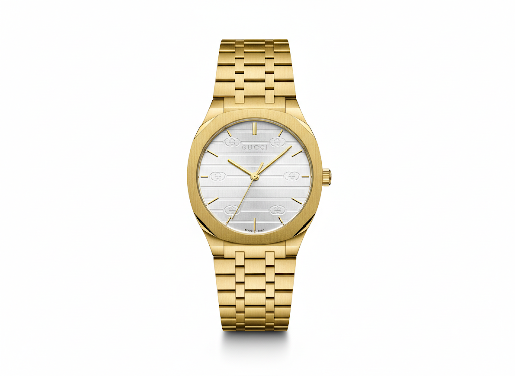 Gucci | 25H | Gold/White